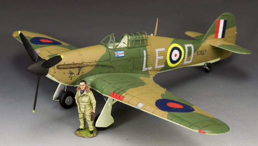 Sqdn. Ldr. Douglas Bader’s Hawker Hurricane