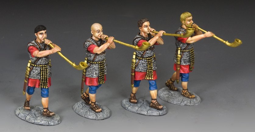 The Trumpeters (Set of 4)