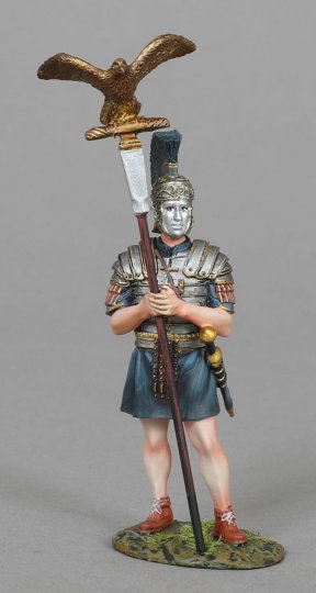 Praetorian with Silver Face Mask & Eagle