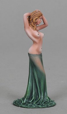 Dancer in Green Dress w/Blonde Hair "Melinda"