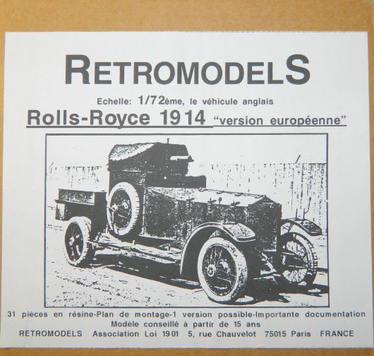 Rolls-Royce Car, 1914