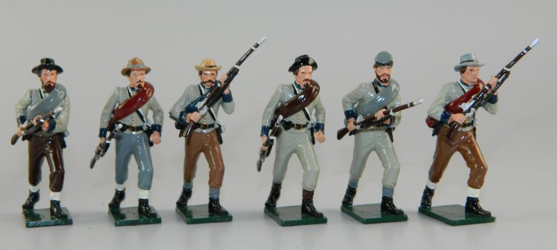 Confederate Infantry Attacking (Army of Tennessee)