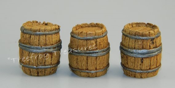 3 Small Barrels