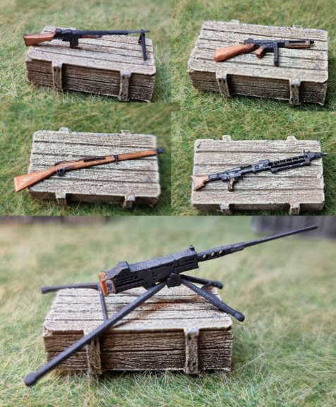 WWII American Guns Pack