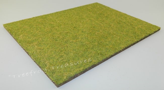 9" x 12" Medium Green Grass Base