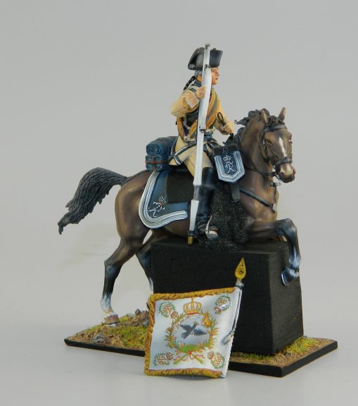 Prussian 3rd Cuirassier Regiment Standard Bearer