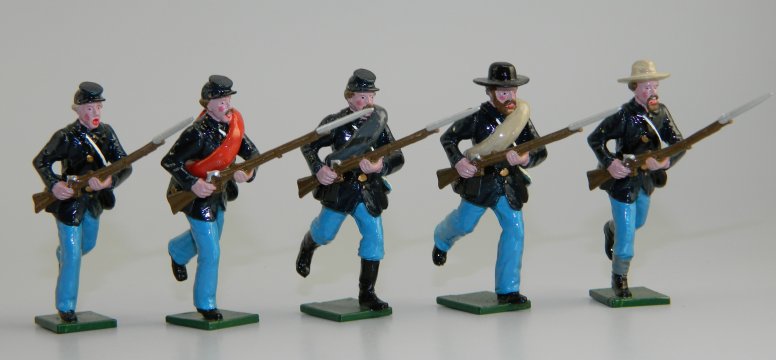 Union Infantry Charging