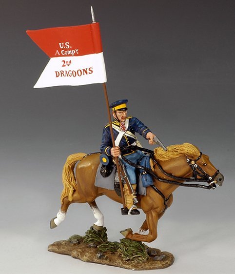 Mounted Dragoon with Guidon