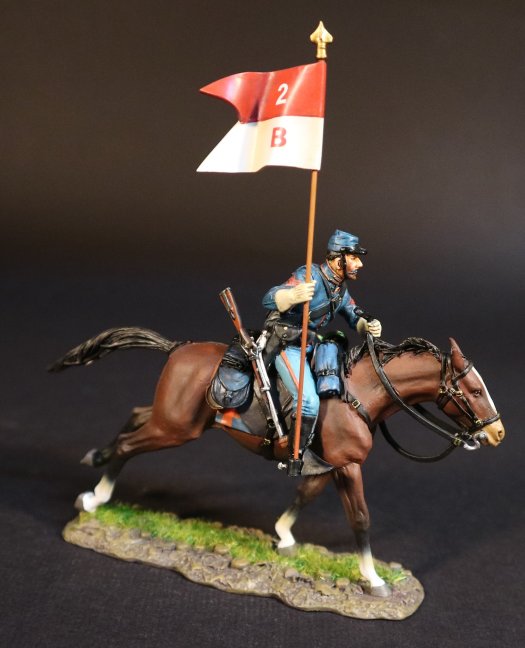 Standard Bearer, 2nd US Cavalry Regiment, Union