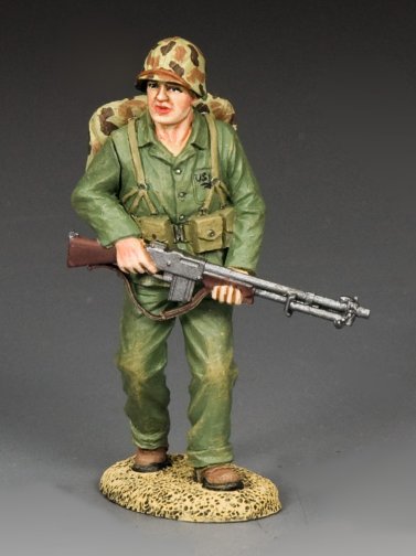 U.S. Marine w/ B.A.R. (Browning Automatic Rifle)