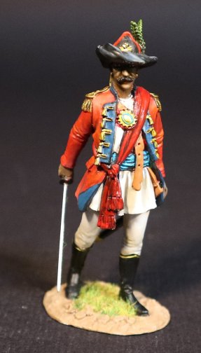 British Sepoy Officer, Battle of Wandewash