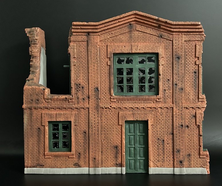 Red Brick Wall Building