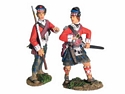 British 71st Highlanders Command Set - Officer and NCO