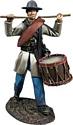 Confederate Infantry Drummer Marching