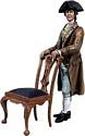 "A Gentleman Listens", Gentleman Standing with Chair, 1770-85