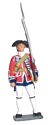 British Private, Battalion Company 1st Foot Guards, 1754-1763