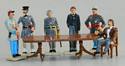 American Civil War Soldiers Around Table