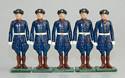 Dismounted Peking Legation Guard Marines in Dress Blue & Fur Caps