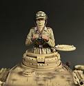 DAK Panzer III Tank Crew with Binoculars