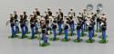 USMC Band in Dress Blues - 25 Figures