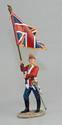 British 80th Foot Standard Bearer - Queen's Colors