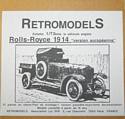 Rolls-Royce Car, 1914