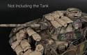 Sandbags for Panzer IV H Tank