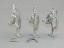 Unpainted Zulu Warrior Kits - Pewter Metal