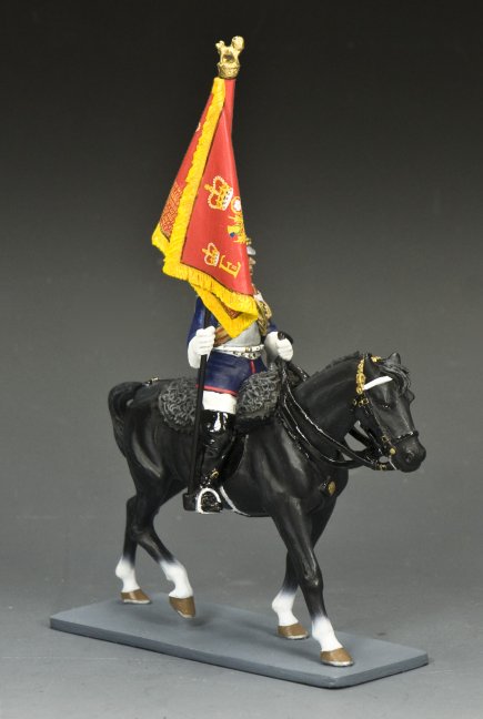 Mounted Blues And Royals Standard Bearer