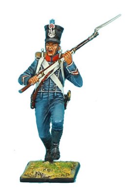 French 1st Light Infantry Chasseur Sergeant Charging